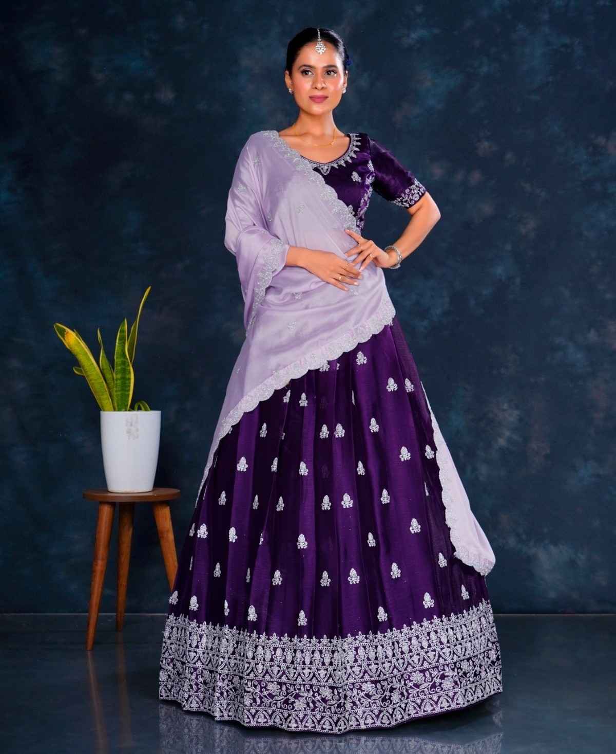 Ethnic Printed Casual Lehenga
